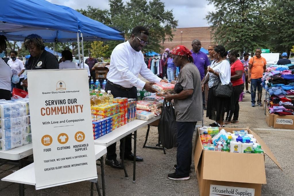 Greater Glory House International — Serving Our Community with food, clothing and household supplies